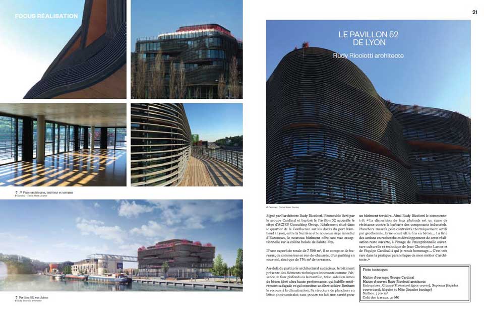 ARCHISTORM présente un article sur le Pavillon 52 de Lyon