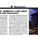 Vaulx-en-Velin : Cardinal livre le siège régional de Veolia Environnement